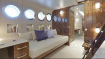 Aboard Smeralda Yacht